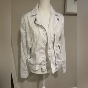 Evereve White Utility Jacket